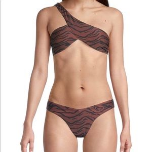 NWT WeWoreWhat Asymmetrical Crossover Top Set